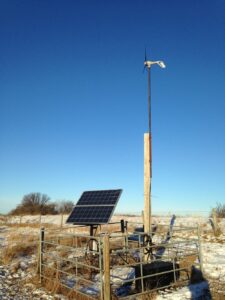 solar powered stock water system